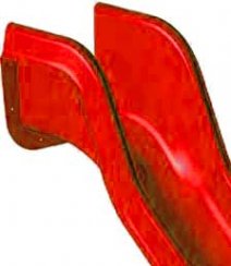 Skluzavka laminátová 4,2 m - červená - nástup 2 m Skluzavka laminátová 4,2 m - červená - nástup 2 m