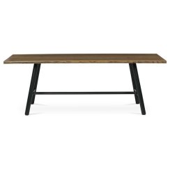 Jídelní stůl 220x90cm, dýha, ořech, HT-T1822 WAL