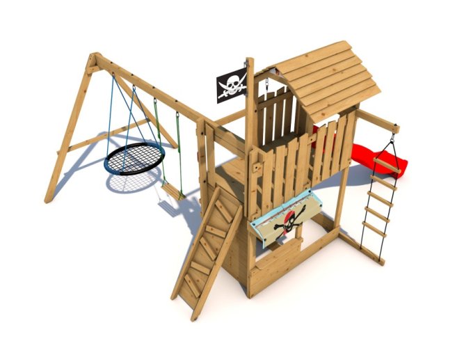 Dětské hřiště Monkey´s Home Velký pirát LADY .