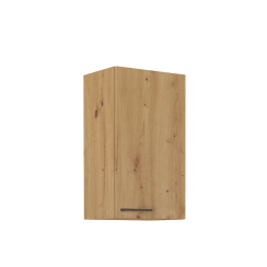 Horní skříňka, černý mat / dub artisan, Monro 40 G-72 1F