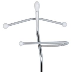 Němý sluha, kov, bílá, 82646 WT