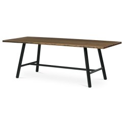 Jídelní stůl 220x90cm, dýha, ořech, HT-T1822 WAL