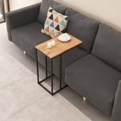 Odkládací stolek 50x30cm, mdf, dub, AF-3006 OAK