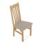Jídelní židle, přírodní, masiv, C-2100 CRM2