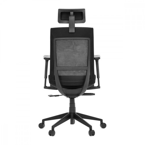 Kancelářská židle, černá MESH síťovina KA-W002 BK