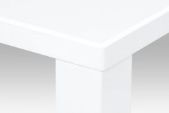 Jídelní stůl AT-3005 WT - 80x80x76 cm, vysoký lesk bílý
