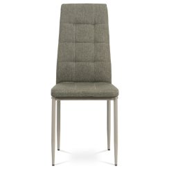 Jídelní židle, béžová, látka, DCL-397 CRM2