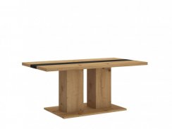 Konferenční stolek Boris artisan - černý pruh