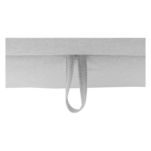 Boxspringová postel 120x200, světle šedá, FERATA KOMFORT