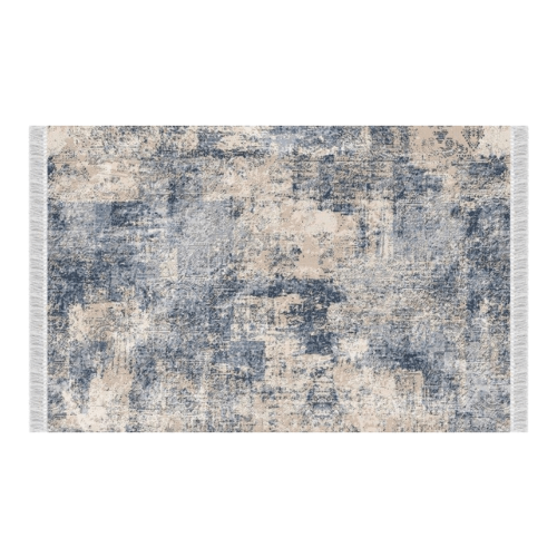 Oboustranný koberec, vzor / modrá, 180x270, GAZAN