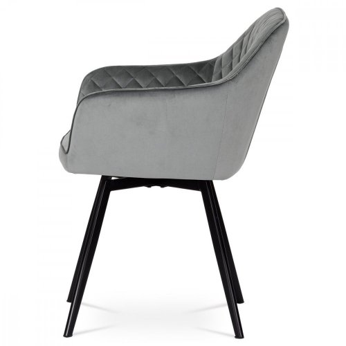 Jídelní židle, potah šedá látka DCH-425 GREY4