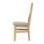 Jídelní židle, přírodní, masiv, C-2100 CRM2