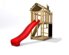 Dětské hřiště Monkey´s Home Malý pirát ZET s červenou skluzavkou Dětské hřiště Monkey´s Home Malý pirát ZET s červenou skluzavkou