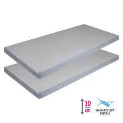 Matrace s potahem IDEA BASIC 90x200x10 - Akce 1+1 ZDARMA