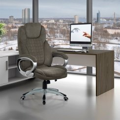 Kancelářské křeslo, houpací mechanismus, šedá, KA-G196 GREY2