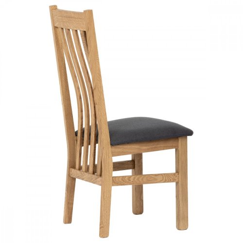 Dřevěná jídelní židle, masiv dub C-2100 GREY2