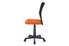 Kancelářská židle, oranžová mesh KA-2325 ORA