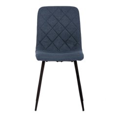 Jídelní židle, modrá, látka, CT-283 BLUE2