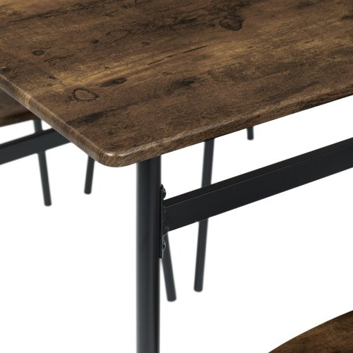 Jídelní set  MDF dekor staré dřevo AUT-O2155 OLW