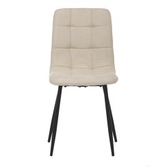 Jídelní židle, béžová, látka, CT-281 CRM2