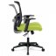 Kancelářská židle zelená + černá KA-B1012 GRN