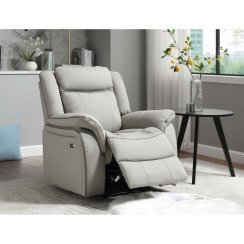 TV a relaxační křeslo s elektrickým ovládáním, potah ekokůže TV-4119 LAN