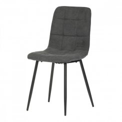 Jídelní židle, potah šedá látka CT-281 GREY2