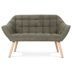 Dvoumístná pohovka, béžová, látka, AK-322 LAN2