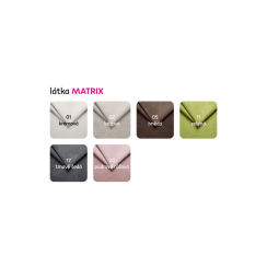 Rozkládací křeslo, oranžová, MILI 1