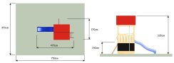 Flexi věž se střechou - 150 T Premium Flexi věž se střechou - 150 T Premium