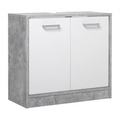 Koupelnová sestava MADEIRA beton/bílá