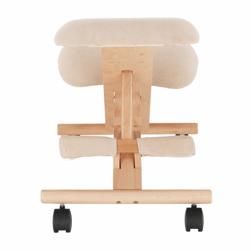 Ergonomická klekačka, krémová/buk, GROCO