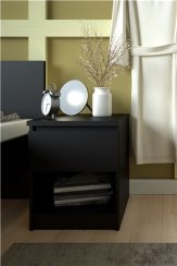 Noční stolek Simplicity 238 černá/mat