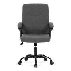 Kancelářské křeslo, houpací mechanismus, šedá látka, KA-Y391 GREY2