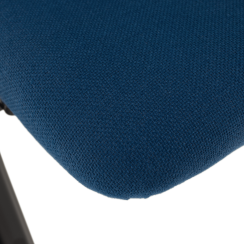 Kancelářská židle, tmavě modrá, ISO ECO