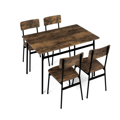 Jídelní set  MDF dekor staré dřevo AUT-O2155 OLW