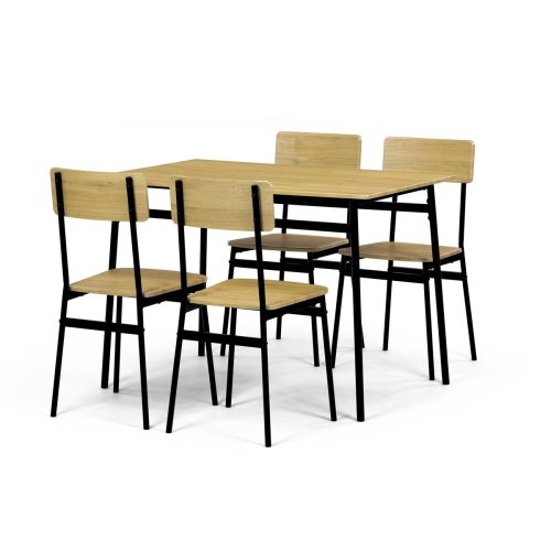 Jídelní set  dekor divoký dub AUT-O2155 OAK