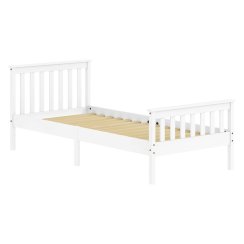 Jednolůžko TORINO 90x200 bílý lak