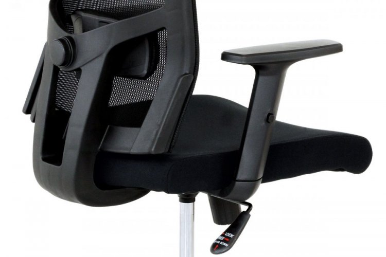 Kancelářská židle, černá KA-B1012 BK