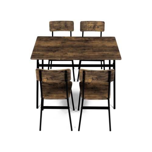 Jídelní set  MDF dekor staré dřevo AUT-O2155 OLW