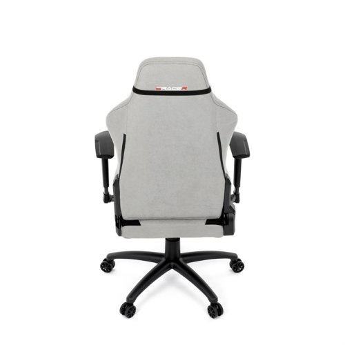 Herní křeslo, houpací mechanismus, stříbrná látka, KA-F12 SIL2