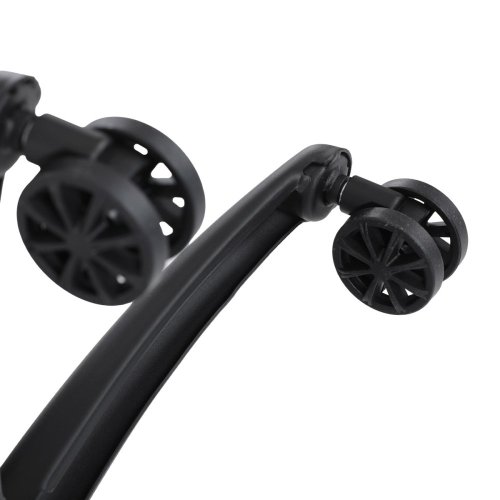 Herní křeslo, stříbrná látka, houpací mechanismus, polohování opěradla 90°-180°, 3D područky, polštáře z paměťové pěny,